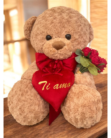 TEDDY MAXI CON FIORI
