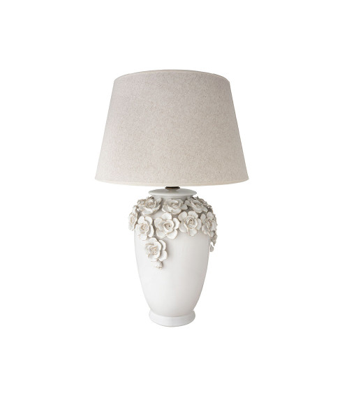 LAMPADA CON FIORI RILIEVO