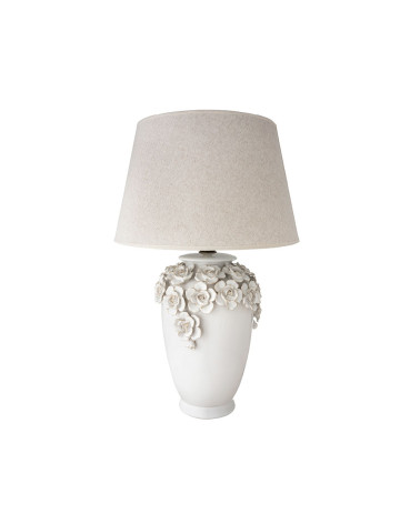 LAMPADA CON FIORI RILIEVO