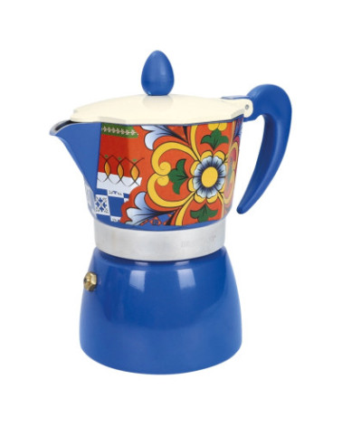 CAFFETTIERA  ROSALIA BLU