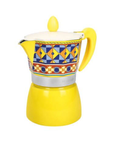 CAFFETTIERA FILOMENA GIALLA