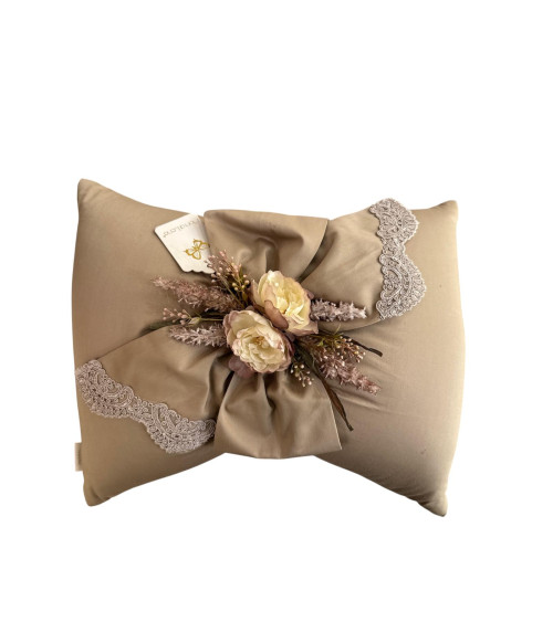CUSCINO FIOCCO FANGO