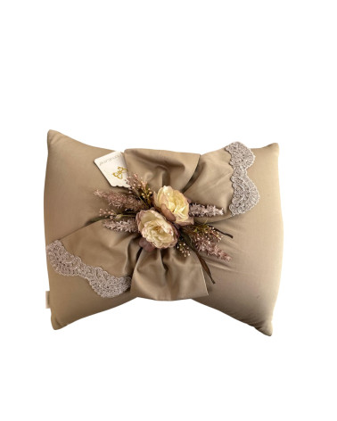 CUSCINO FIOCCO FANGO