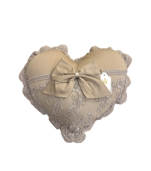 CUSCINO CUORE FANGO