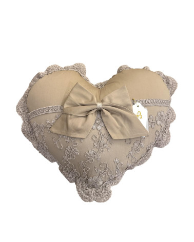 CUSCINO CUORE FANGO