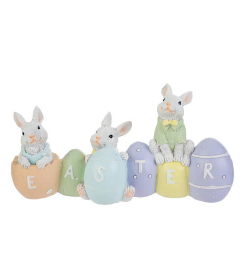 CONIGLIETTI SCRITTA EASTER