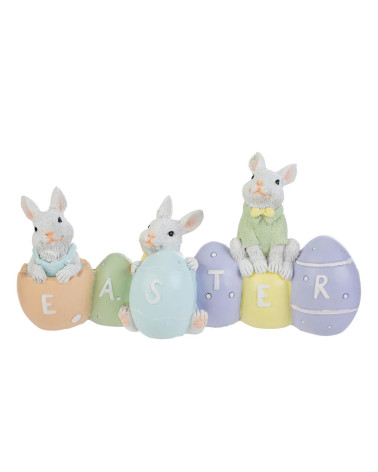 CONIGLIETTI SCRITTA EASTER