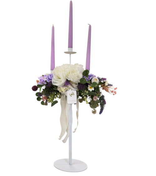 CANDELIERE LILLA 60CM