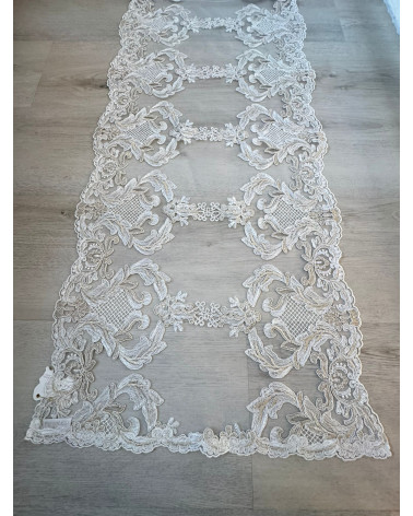 RUNNER IN PIZZO DOPPIO FREGIO 140