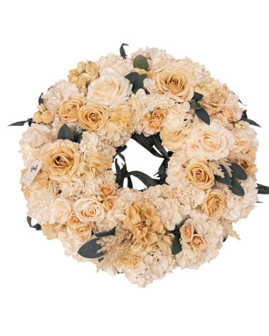 GHIRLANDA MAXI DA 70 CM NOCCIOLA