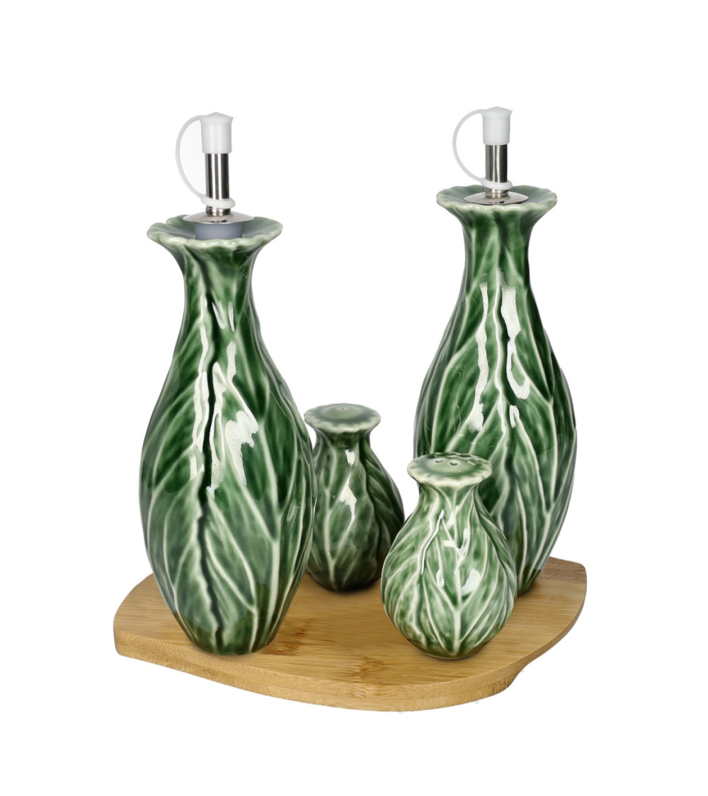 MENAGE FOGLIA VEGAN VERDE