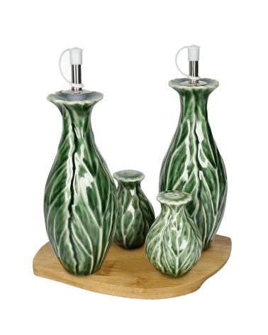 MENAGE FOGLIA VEGAN VERDE