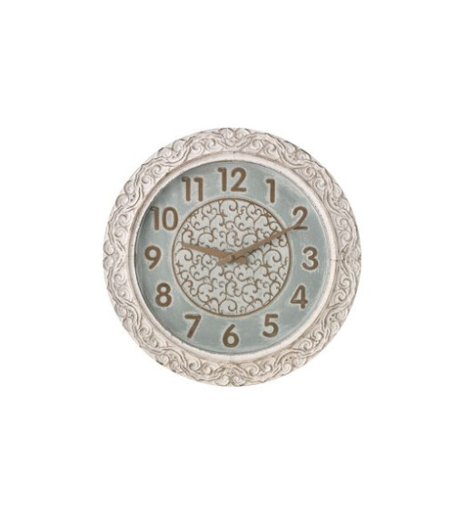 OROLOGIO IN LEGNO CON FONDO POLVERE