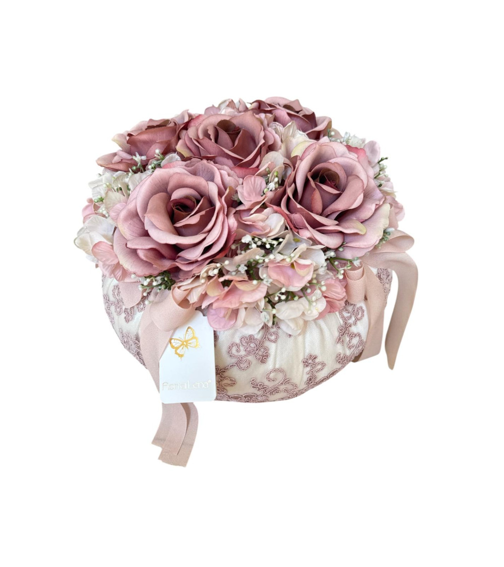POUF 5 ROSE CIPRIA
