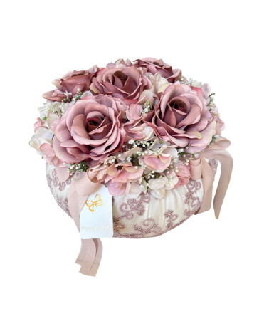 POUF 5 ROSE CIPRIA