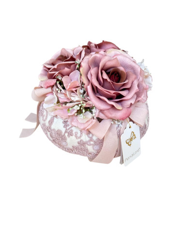 POUF 3 ROSE CIPRIA