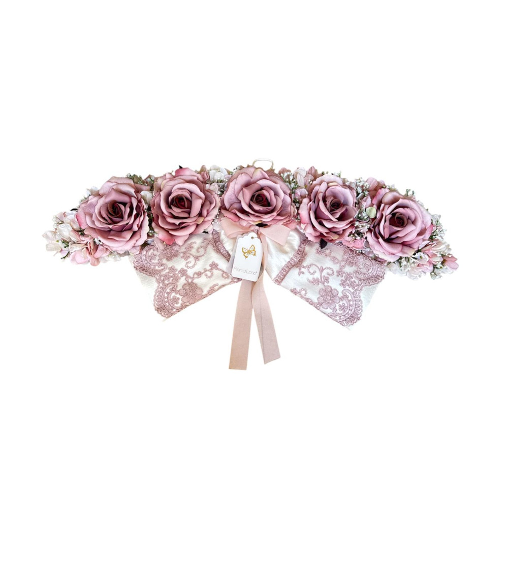 ARCHETTO CON 5 ROSE CIPRIA