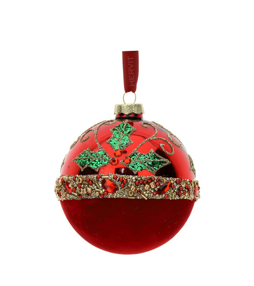 SFERA IN VETRO HALF HERVIT 8 CM