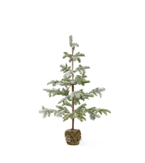 ALBERO EFFETTO NEVICATO 85CM HERVIT