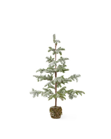 ALBERO EFFETTO NEVICATO 85CM HERVIT