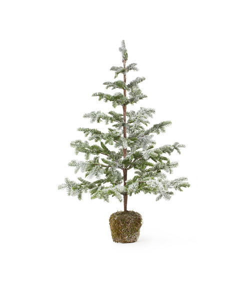ALBERO EFFETTO NEVICATO 115CM HERVIT