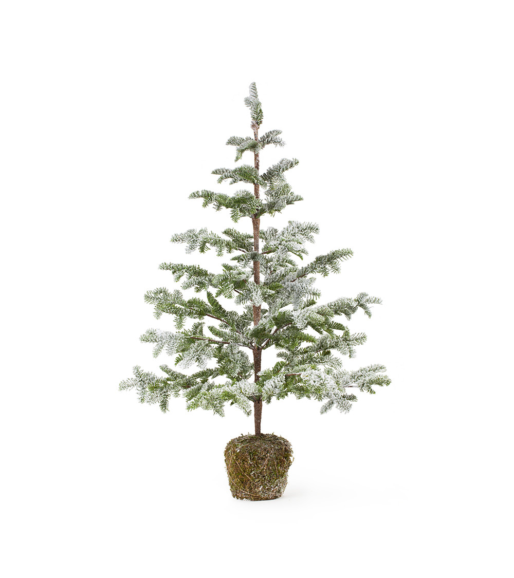 ALBERO EFFETTO NEVICATO 115CM HERVIT