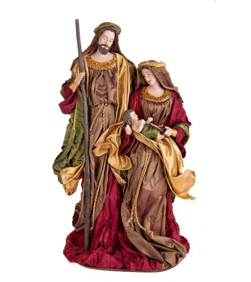 SACRA FAMIGLIA IN TESSUTO BRANDANI