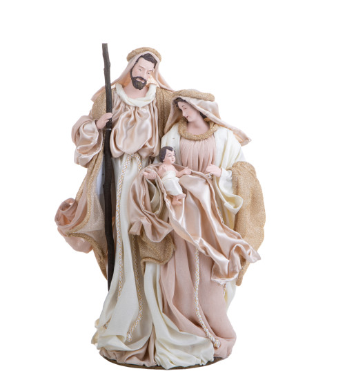 SACRA FAMIGLIA IN TESSUTO BRANDANI