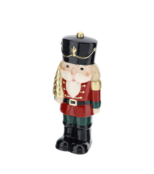 SOLDATINO CERAMICA 20 CM CON ALBERO