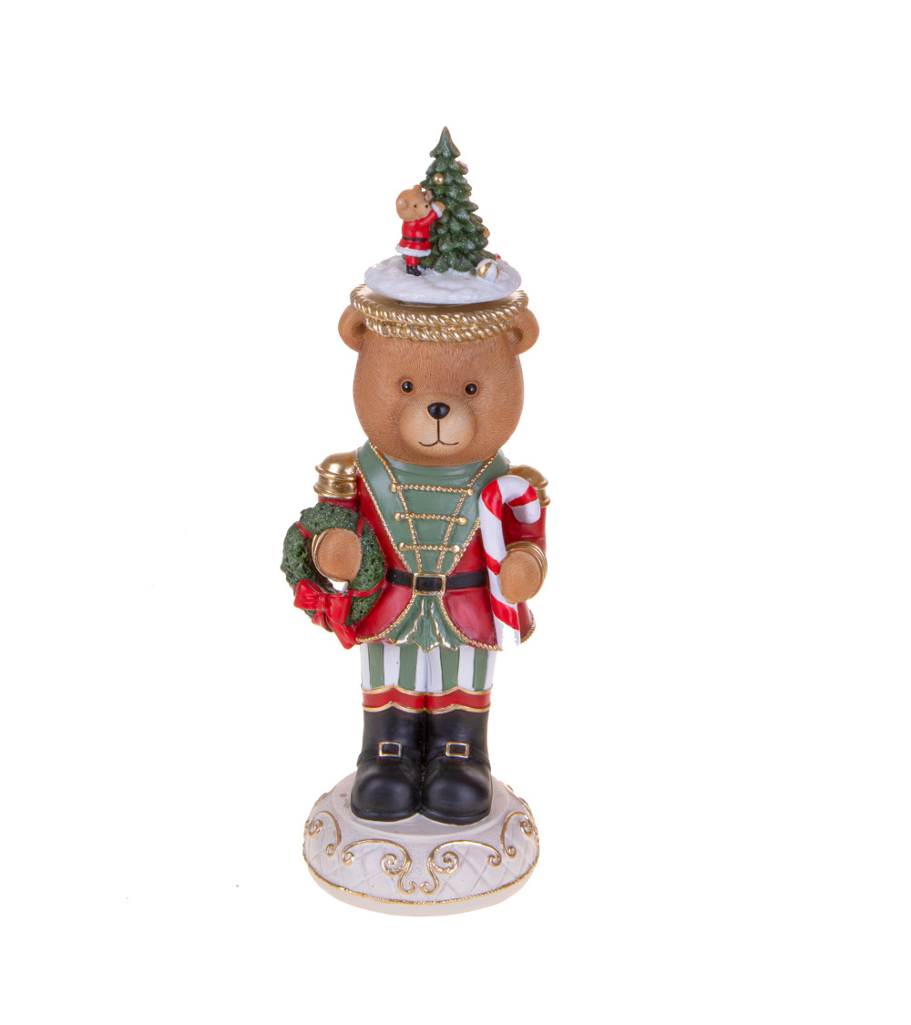 ORSO CON CAPPELLO ROTANTE