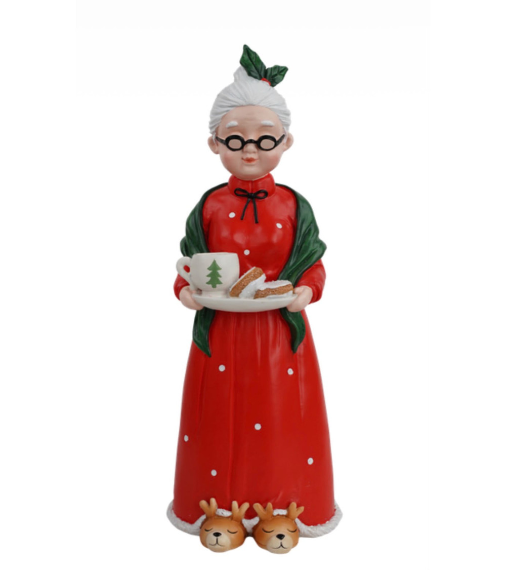 MAMMA NATALE CON VASSOIO