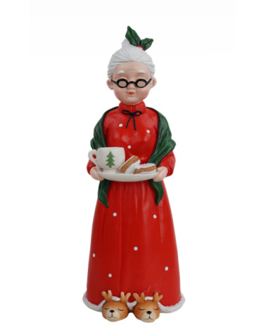 MAMMA NATALE CON VASSOIO