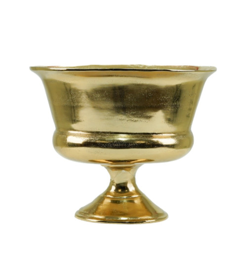 VASO OVALE DORATO