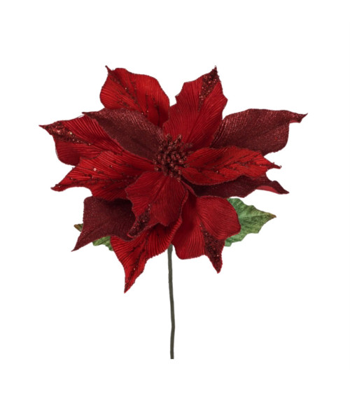 STELLA DI NATALE IN VELLUTO