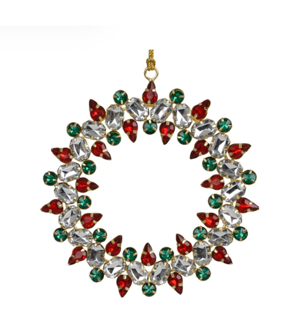 APPENDINO GHIRLANDA CON STRASS