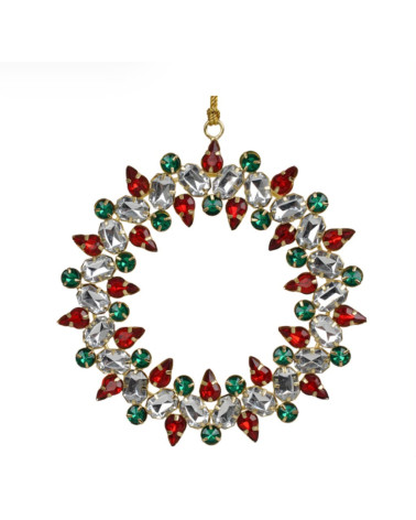 APPENDINO GHIRLANDA CON STRASS