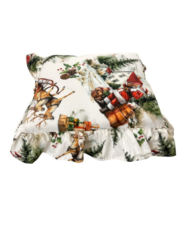 6 CUSCINI PER SEDIE CON VOLANT
