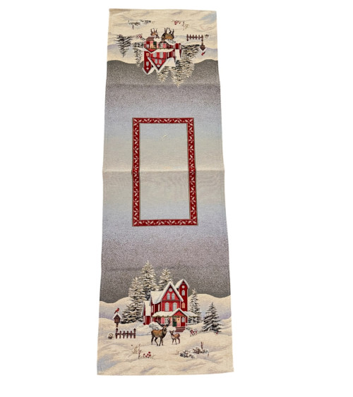 RUNNER IN GOBELIN CASETTA ROSSA