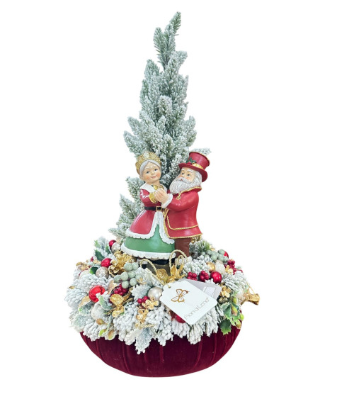 POUF BABBO E MAMMA NATALE
