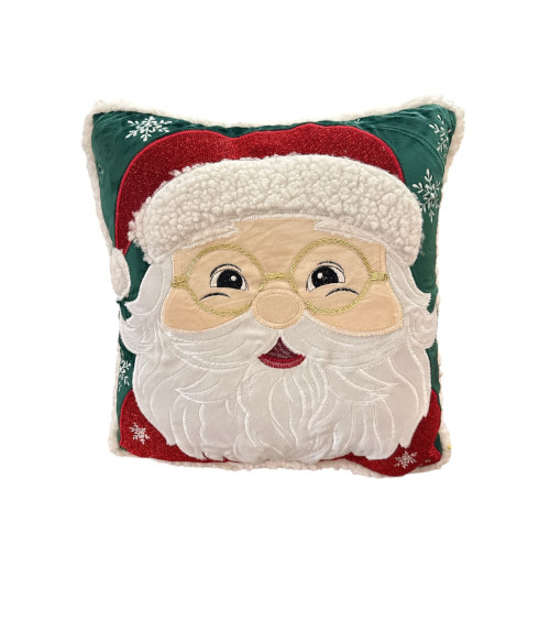 CUSCINO QUADRATO CON BABBO NATALE