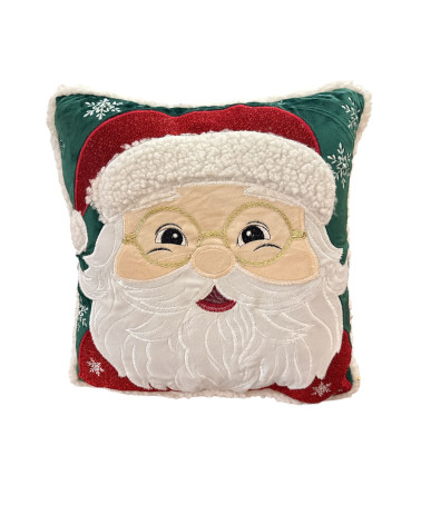 CUSCINO QUADRATO CON BABBO NATALE