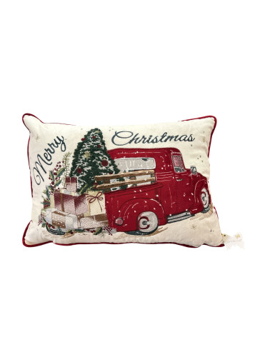CUSCINO RETTANGOLARE MERRY CHRISTMAS