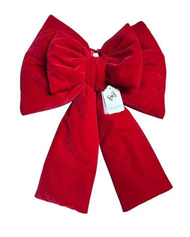 DOPPIO FIOCCO IMBOTTITO ROSSO