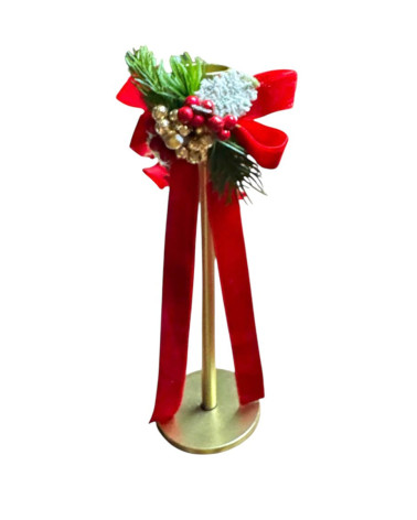 CANDELIERE IN METALLO 20 CM