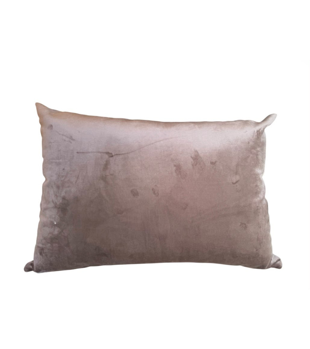 CUSCINO IN VELLUTO COLOR TERRA 60 CM