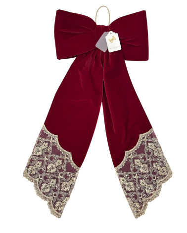 FIOCCO BORDEAUX CON PIZZO