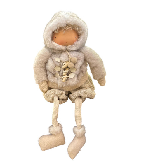 BAMBINO CON PELLICCIA 60 CM