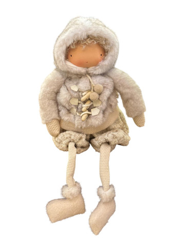 BAMBINO CON PELLICCIA 60 CM