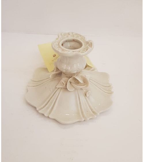 Portacandela con fiori